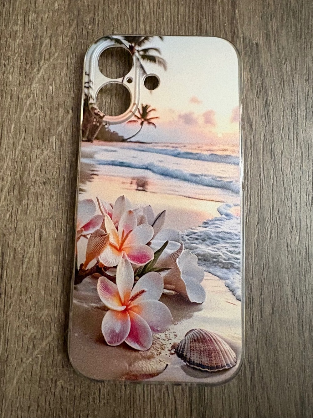 iphone 11 tropical beach sunset case